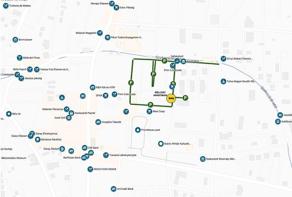 Szekszárd Koelcsey Apartman 아파트 외부 사진